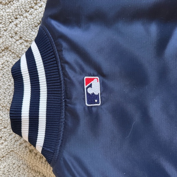 Vintage Yankees Navy Blue Bomber Jacket - Picture 5 of 13